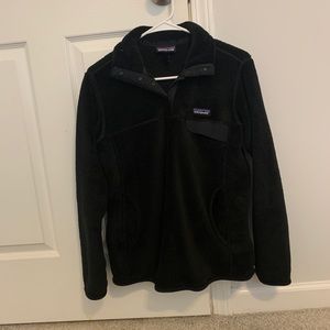 Patagonia fuzzy snap pullover